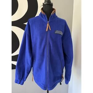 Planet Mars Snickers Full Zip Vintage Fleece Jacket Y2K Candy Bar Size Medium